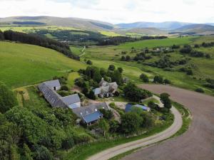 Easter Corrie Cottages sett ovenfra