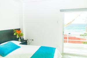 Postel nebo postele na pokoji v ubytování Villa Kite