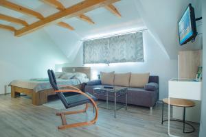 Posezení v ubytování Studio Apartment Karlo