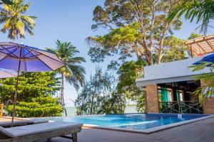 Kolam renang di atau di dekat Vila de Taipa Exclusive Hotel