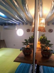 Voodi või voodid majutusasutuse Hostel Candelaria toas
