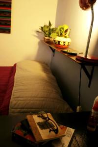 Istumisnurk majutusasutuses Hostel Candelaria