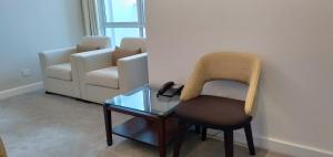 Posezení v ubytování UTM Hotel & Residence