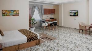 Χώρος καθιστικού στο Dabi Hotel & Apartments +14 φωτογραφίες