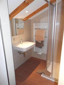 Kúpeľňa v ubytovaní Appartement beim Brunnen 10