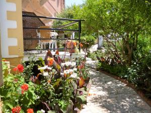 Zahrada ubytování Kostas studios