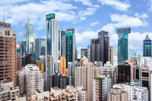 Linna Hongkong üldine vaade või majutusasutusest Holiday Inn Express Hong Kong Causeway Bay by IHG pildistatud vaade