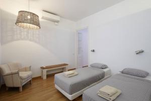 Ένα ή περισσότερα κρεβάτια σε δωμάτιο στο Beautiful apartment in C/Sepulveda