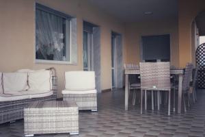 A seating area at B&B Villa Marinetti