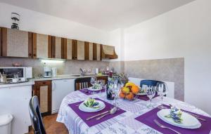 Kuchyňa alebo kuchynka v ubytovaní Apartman Jadranovo