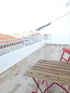 Balkon lub taras w obiekcie Atico do Mariñeiro
