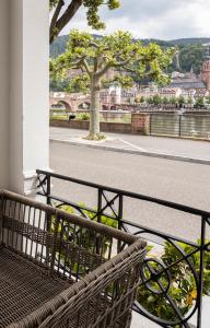 House of Hütter- Heidelberg Suites Boutique的阳台或露台