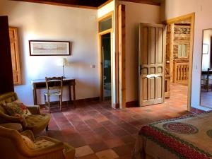 Część wypoczynkowa w obiekcie Casona de Saltus, espectacular casona en Sotosalbos,10min de Segovia
