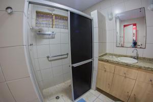 Koupelna v ubytování Cosmopolitan Hostel