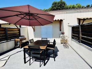 Patio nebo venkovní prostory v ubytování Propriété Malva appartement agava + 3 fotografie