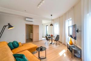 Zona d'estar a Artisa Riia Str 20B Luxury Penthouse apartment