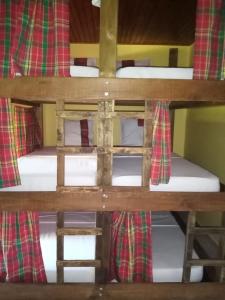 Palanda nebo palandy na pokoji v ubytování Martinique hostel