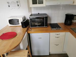 Köök või kööginurk majutusasutuses Studio des Stuarts