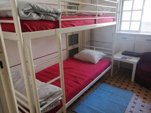 Postel nebo postele na pokoji v ubytování Sasimi Nice Hostel