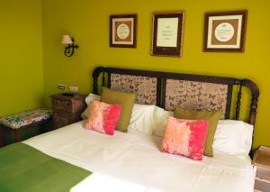 Posteľ alebo postele v izbe v ubytovaní Hotel Rural la Concordia