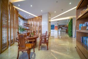 中山瑞廷酒店的休息区