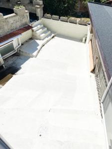A balcony or terrace at CENTER APARTMENT PLOVDIV
