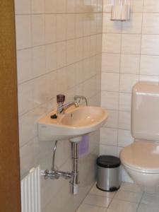 Koupelna v ubytování Ferienwohnung Salzmann + 29 fotografií