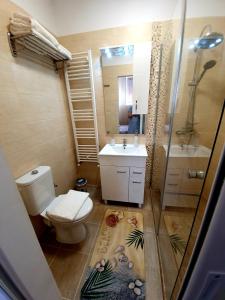 Koupelna v ubytování Casa Matilda