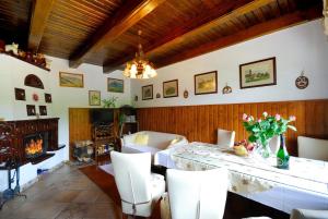 Area soggiorno di Apartmánový dom Slniečko