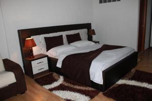 Postel nebo postele na pokoji v ubytování Hotel Livia