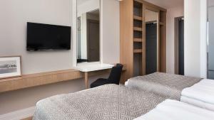 Krevet ili kreveti u jedinici u okviru objekta Rannahotell