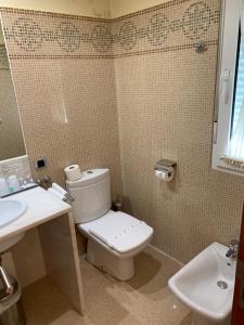 A bathroom at Hotel Vila do Alba