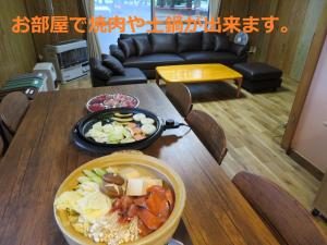 度假屋内部或周边提供的食物