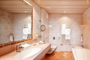 Kúpeľňa v ubytovaní Hotel Berghof Crystal Spa & Sports