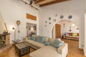 A seating area at Villa Es Mirador de ses Altines