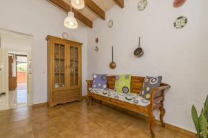 A seating area at Villa Es Mirador de ses Altines