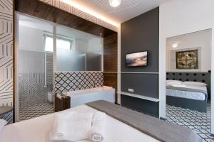 Postel nebo postele na pokoji v ubytování Maison Di Fiore B&B