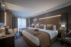 Letto o letti in una camera di Belvedere Hotel, Dublin City Centre