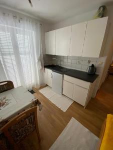 Kuchyň nebo kuchyňský kout v ubytování Apartment Coskovic