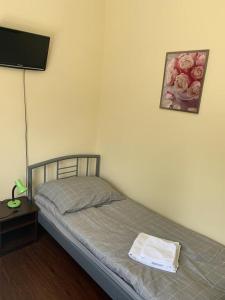 Cama ou camas em um quarto em Aleksander