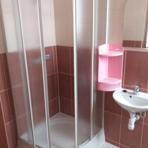 Kúpeľňa v ubytovaní Kwatery pod Doliną