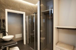 Kúpeľňa v ubytovaní Orizzonte MHotel + 26 fotografií