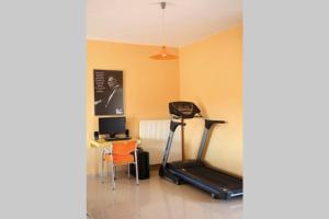 Fitness centrum a/nebo fitness zařízení v ubytování George’s Home