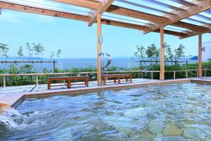 Bazén v ubytovaní Mikawawan Resort Linx alebo v jeho blízkosti