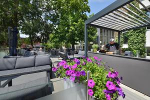 PREMIUM Wellness & Wine Hotel Znojmo的休息区