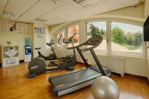 Fitness centrum a/nebo fitness zařízení v ubytování NH Milano 2
