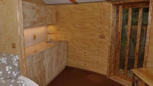 Koupelna v ubytování Glamp V Hluboké - Yurts and Wooden Houses