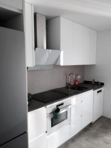 A kitchen or kitchenette at Apartamento boltaña