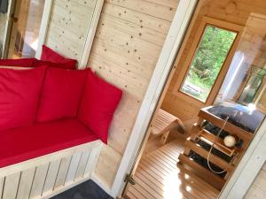 Posezení v ubytování Citi Krasti Eco Spa Residence