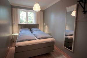 Postel nebo postele na pokoji v ubytování Modern Perfectly Located Apartment